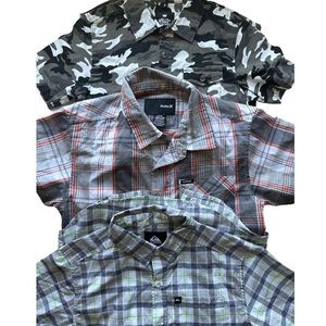 Bundle boys size small button down shirts